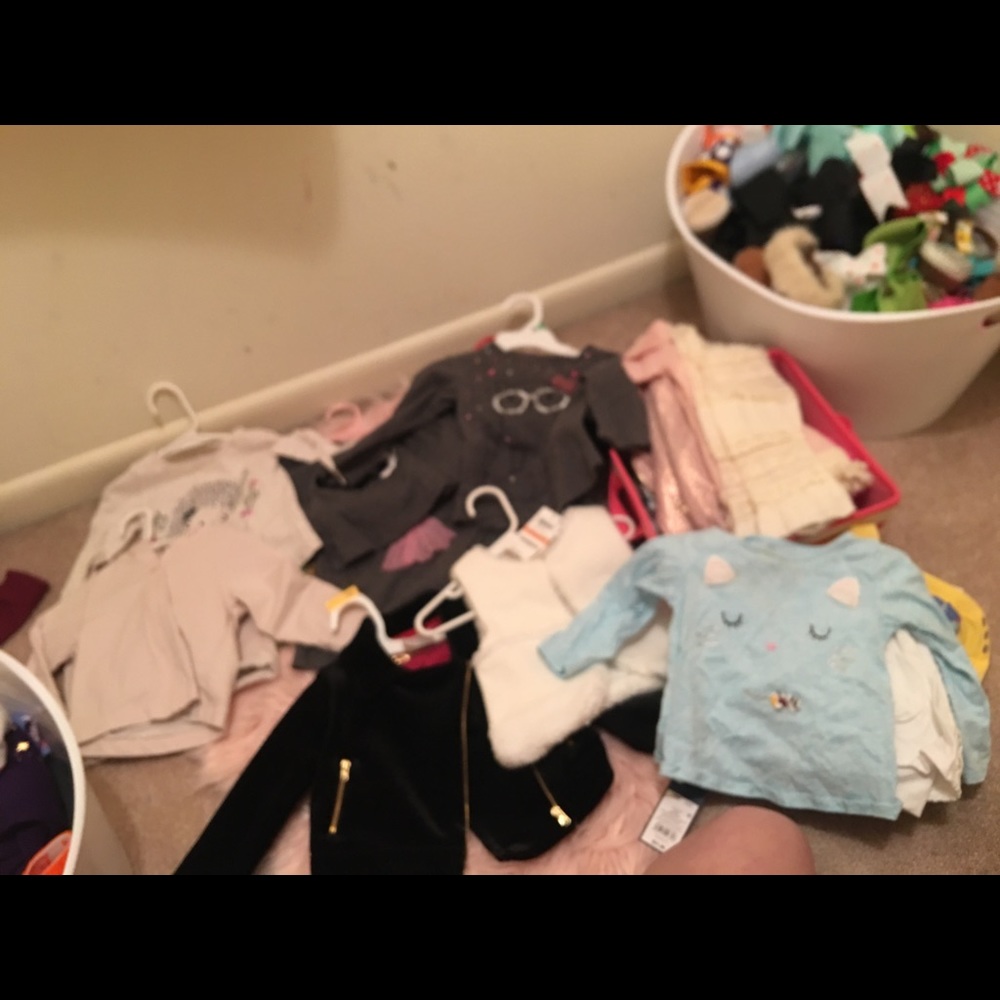 Baby girl clothes 9-12 mo. Shoes size-4